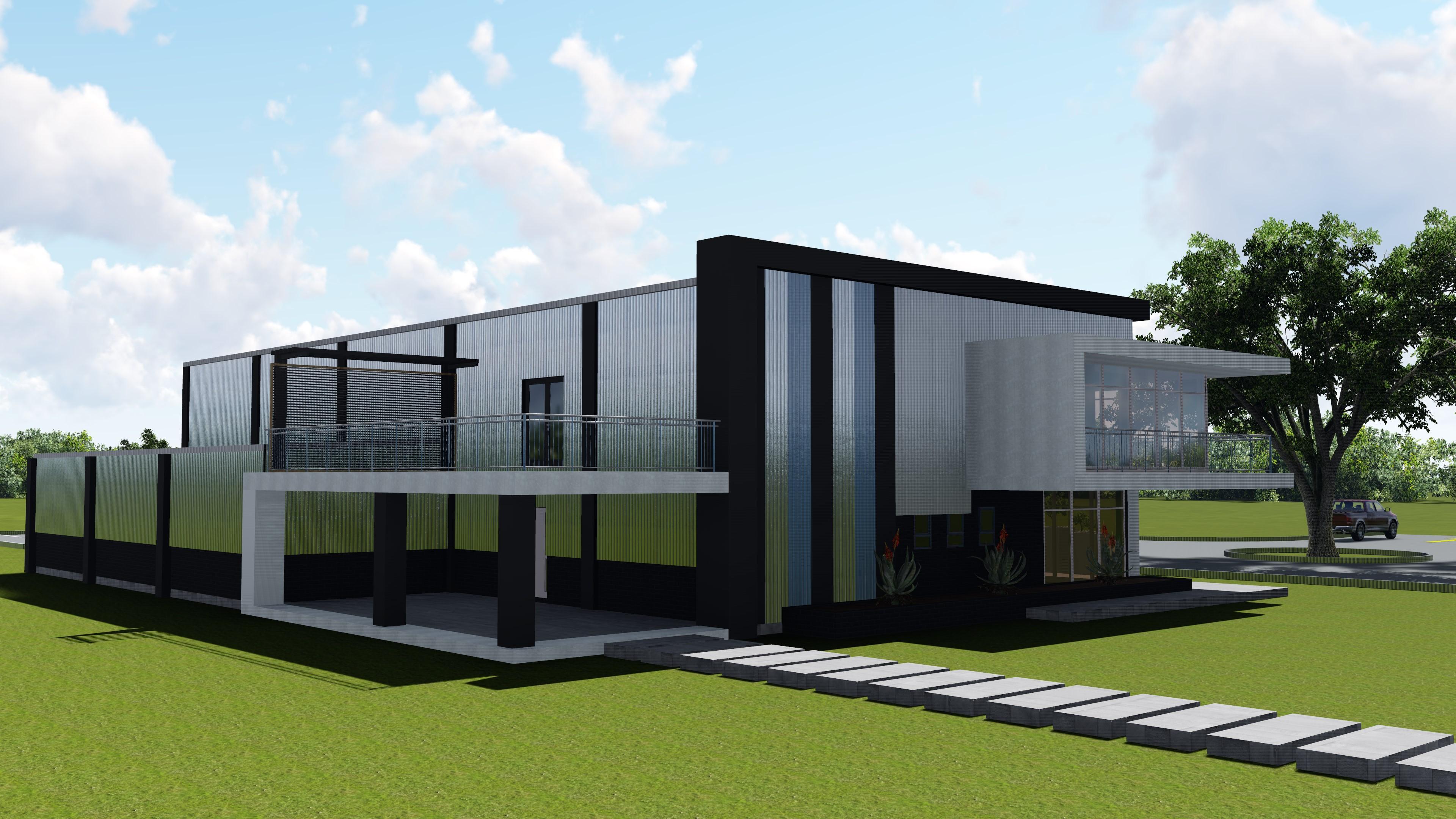 Light industrial warehouse with loading bay access